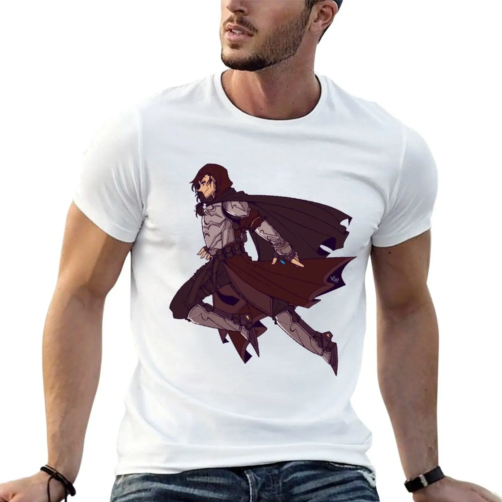 

Assassin!Gladio T-Shirt printed t shirts for man man t shirt cotton high quality t shirts for man cotton T-Shirt