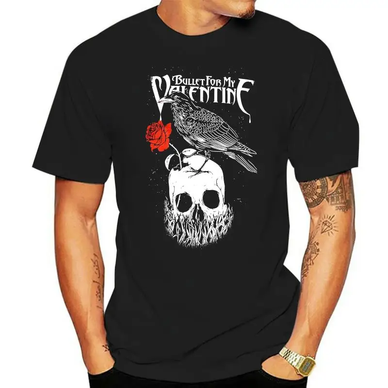 Bullet For My Valentine Men's Raven T Shirt Men Women Black Printing Men Tops TEE Shirt