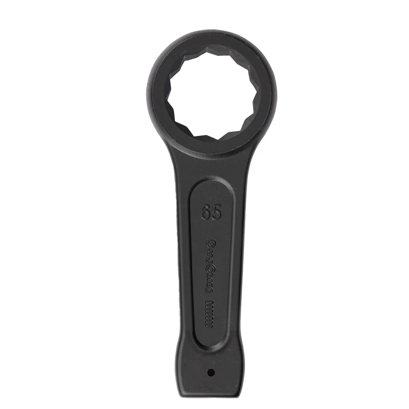 

Striking Box Wrench, Phosphate Black, Heavy Duty Slogging Ring Spanner, Anti-Rust, for Industrial, Construction, Engineering