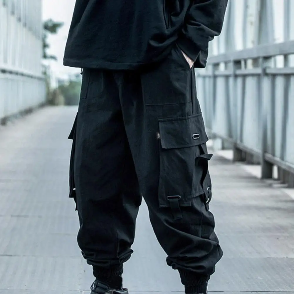 Cargo Pants Men Hip Hop Harem Pant Streetwear Harajuku Track Jogger Sweatpant Techwear Cargo Pants Trousers Male Pants