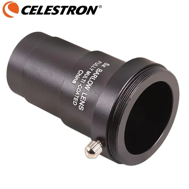 Celestron Aluminium Alloy 5X Astronomical Telescope Eyepiece Barlow Lens 1.25Inch Astronomical Telescope Accessories