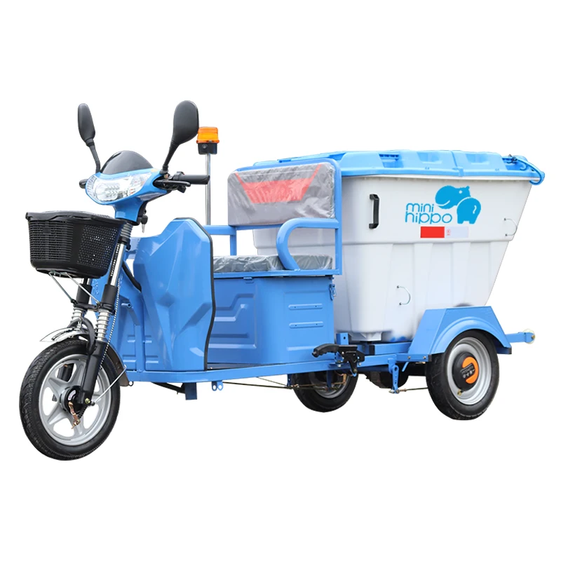 

Mini TR500 electric three-wheel sanitation collection truck - a new generation of waste storage equipment