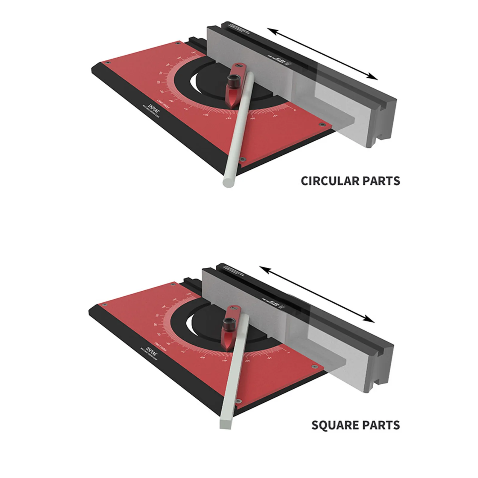 Dspiae AT-MA Multi Angle Lixar Slider Modelo Ferramenta De Montagem, Modelo Militar Gungam