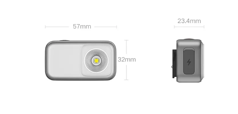 مصباح xiaomi mijia Mi Home الخارجي متعدد الوظائف مناسب للتخييم وركوب الدراجات في وضع استغاثة SOS