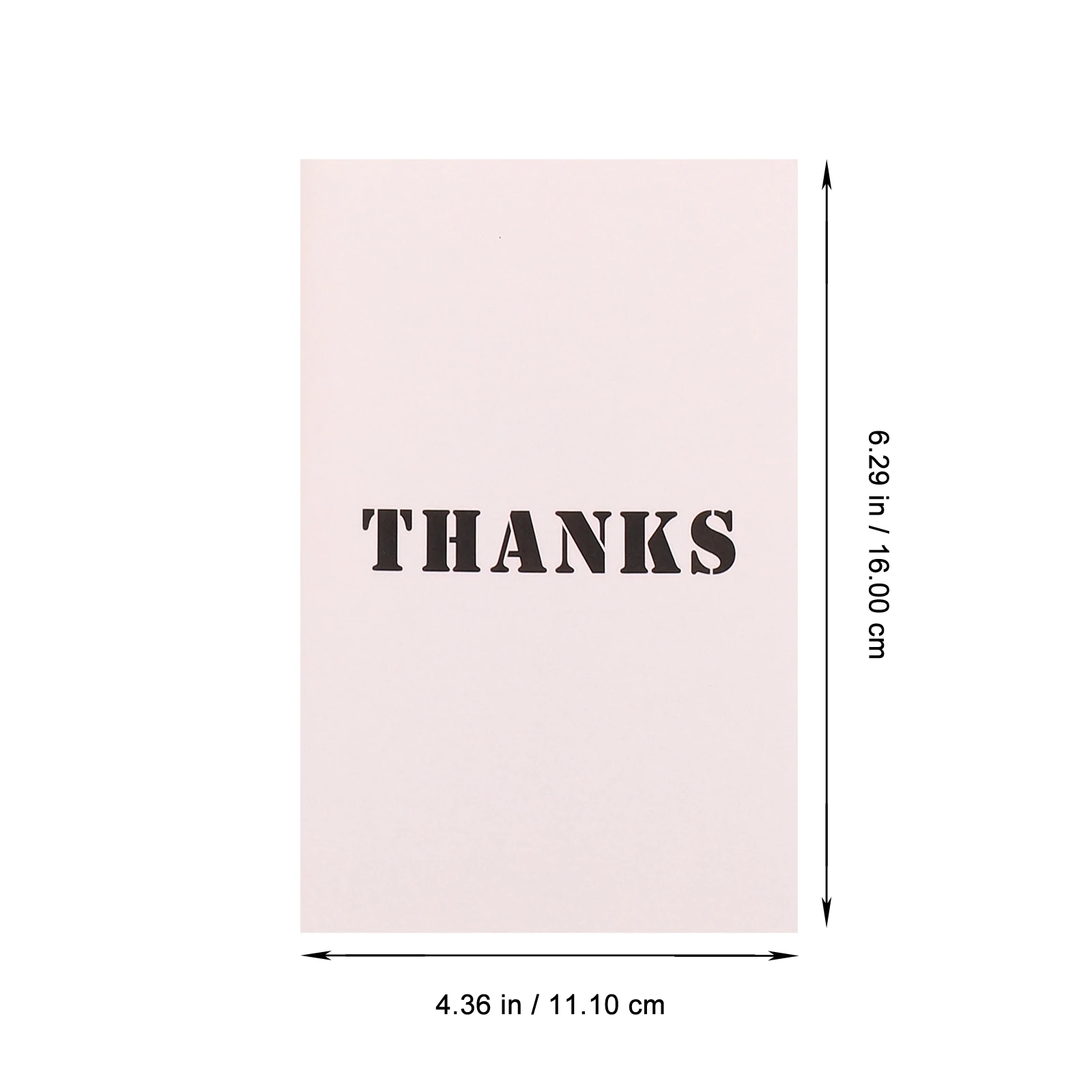 

12 Sets Thank You Cards Simple Blessing Greeting Christmas Suits Cards Paper Festival Baby Lightweight Write Wishes Families