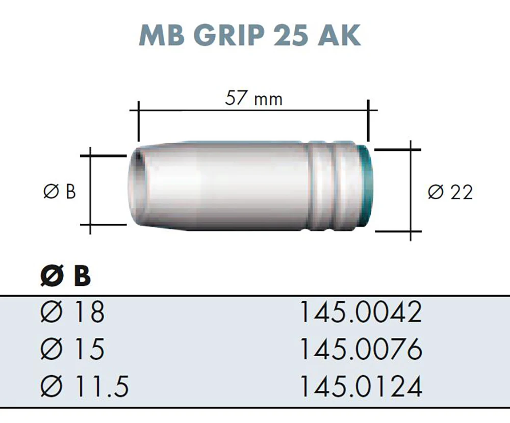 MB25 25AK Tip Nozzle Flexible Extension Swan Neck Tip Holder for Mig Welder MIG MAG Welding Torch Consumables