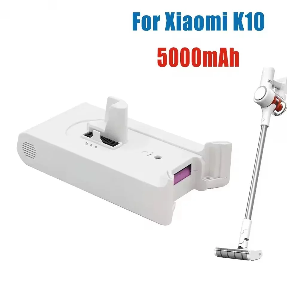 

Original Replacement Battery Pack for Xiaomi Mijia K10 Handheld Cordless Vacuum Cleaner - 5000mAh 18650 Li-ion Battery Pack