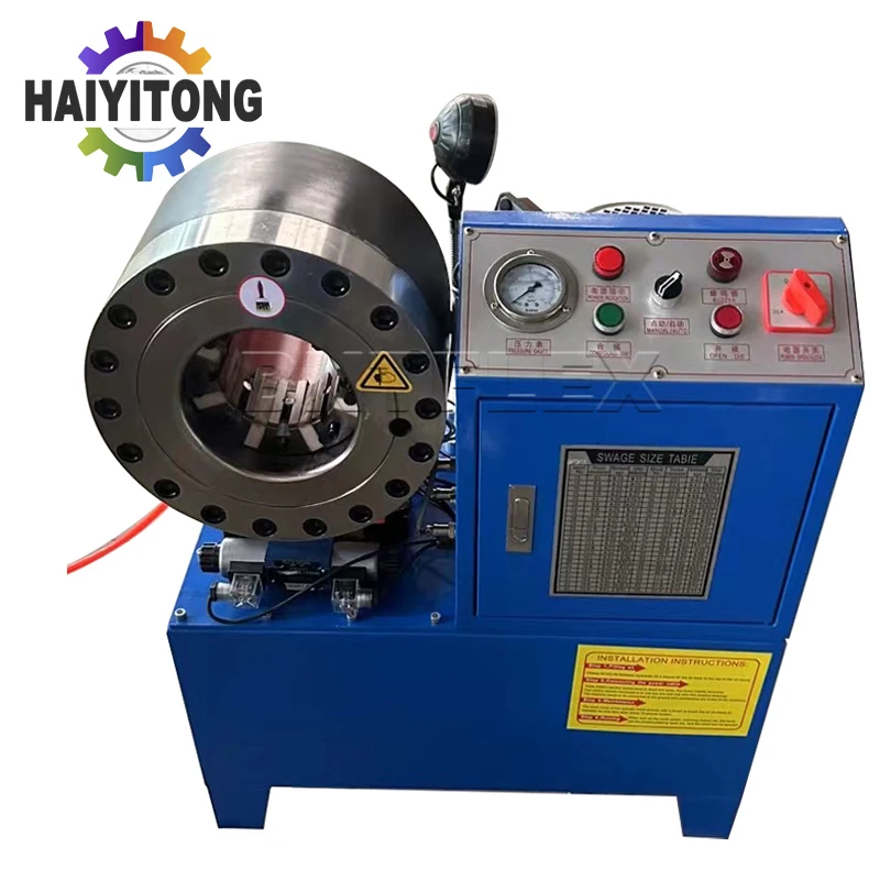 Factory sales high pressure hose Crimping Machine For Hydraulic Hose BNT68 steel pipe presses