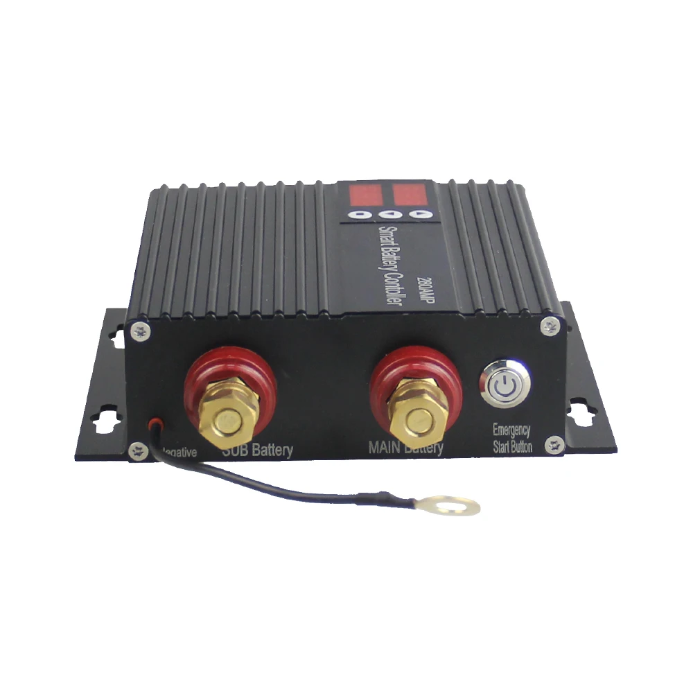 

Регулируемый интеллектуальный изолятор с двумя батареями, 250 А, 12 В/24 В, универсальное реле VSR, чувствительное к напряжению для автомобиля, грузовика, квадроцикла, UTV, RV, лодки