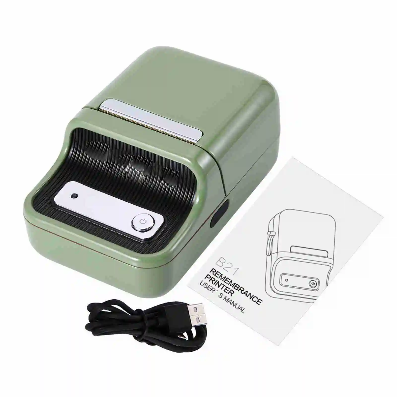 

Label Printer Portable Bluetooth Label Maker Machine for Office School Home