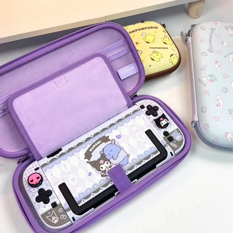 Sanrio Hello Kitty Kuromi Cinnamoroll Switch2 Storage Bag Portable Protective Case For Nintendo Ns2 Cartoon Anime Peripheral - view 2