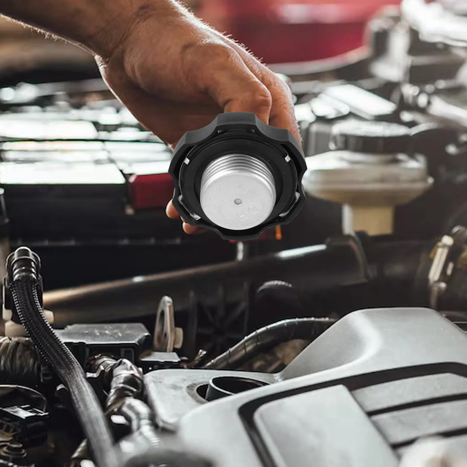 2 قطعة غطاء خزان الوقود الغاز استبدال ل مولد جزازة العشب 168f188f محرك خزان الوقود غطاء فتحة التعبئة معدات الحدائق جزء