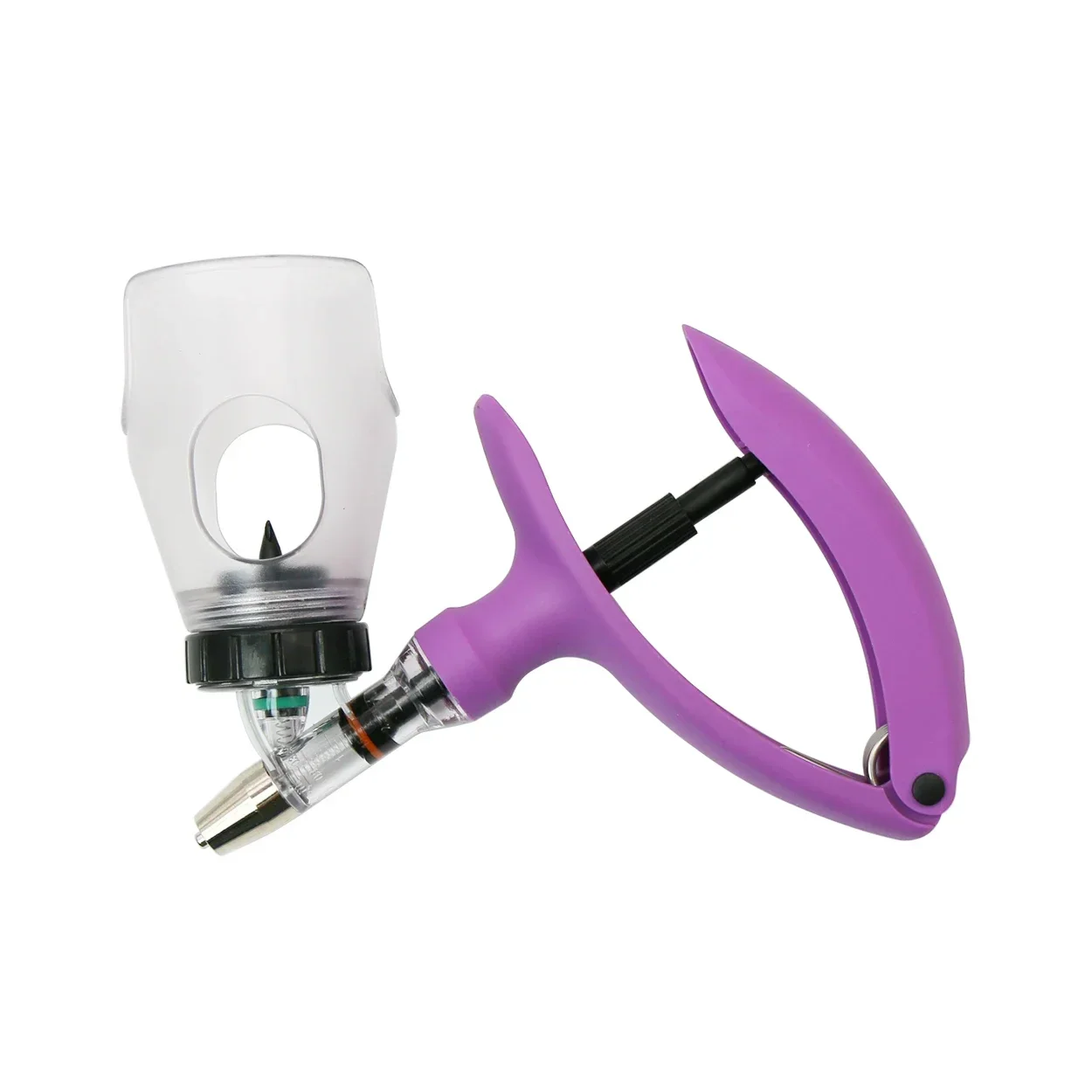 1 Pc 2/5ml Automatic Veterinary Continuous Syringe Animal Injection Adjustable Vaccine for Livestock Pig Cattle Sheep Chicken