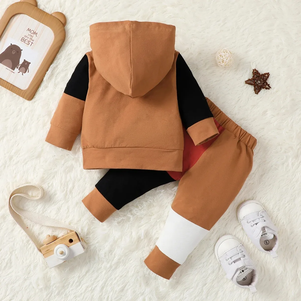 Baby girls leopard set long sleeve tops pant 2pcs spring autumn infant kids clothes outfits 6
