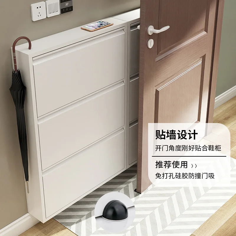 Ultra-thin steel tipper household entrance shoe cabinet door, elevator entrance, entrance shoe cabinet hanging wall