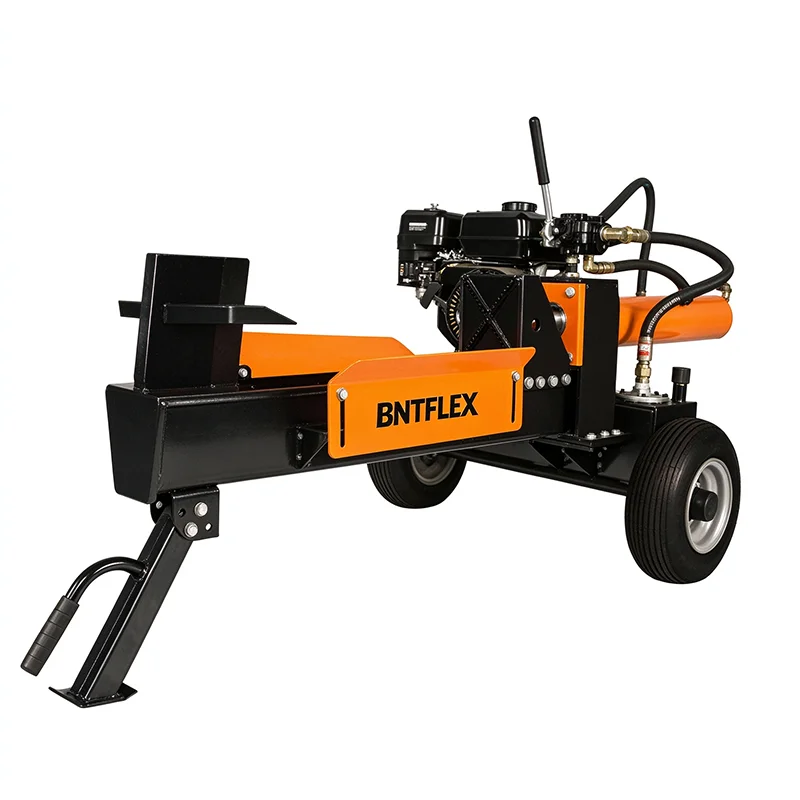New 25 ton large household gas powered wood splitting machine, vertical and horizontal dual-use log splitter