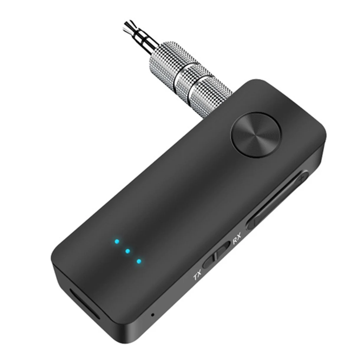 POP-lBluetooth 5.3 Transmitter Receiver Adapter Wireless Audio for Car Music Headphone Speaker 3.5mm Jack AUX Audio