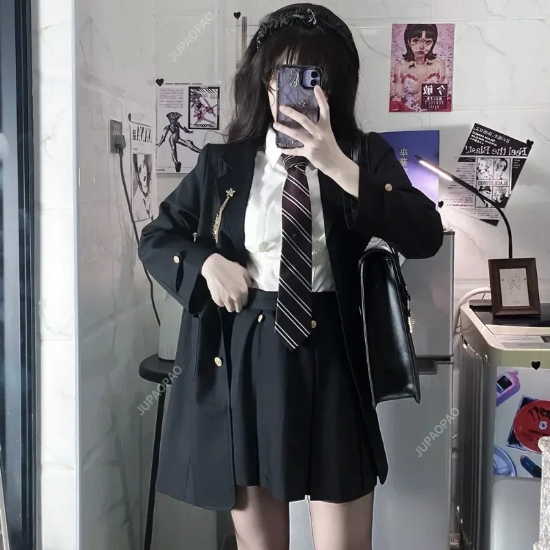 Giacca blazer nera Giacca da donna monopetto con ricamo alla moda di alta qualità Giacca da donna casual da ufficio formale