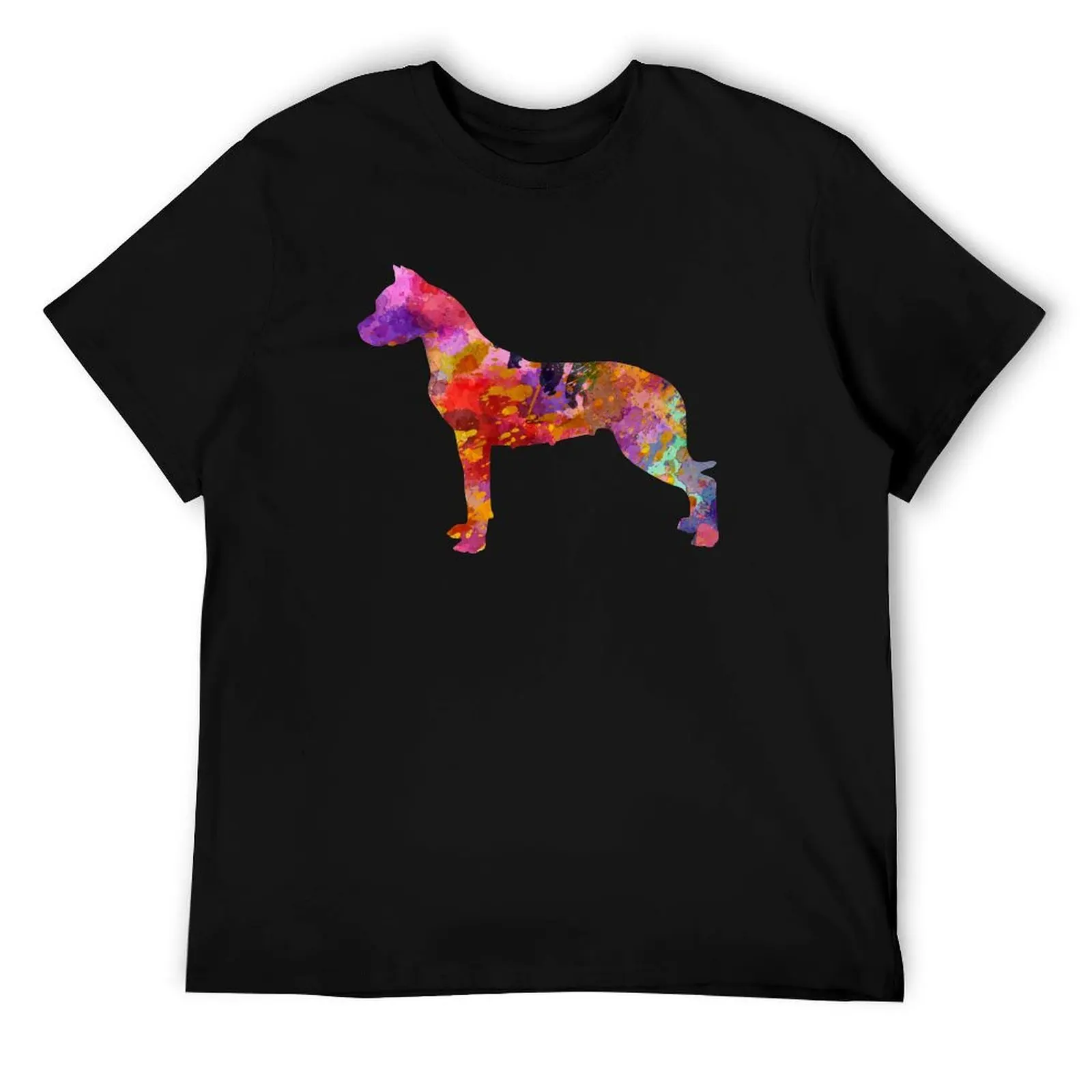 

Dogo Argentino in watercolor T-Shirt t shirt man casual man t shirts for men T-Shirt