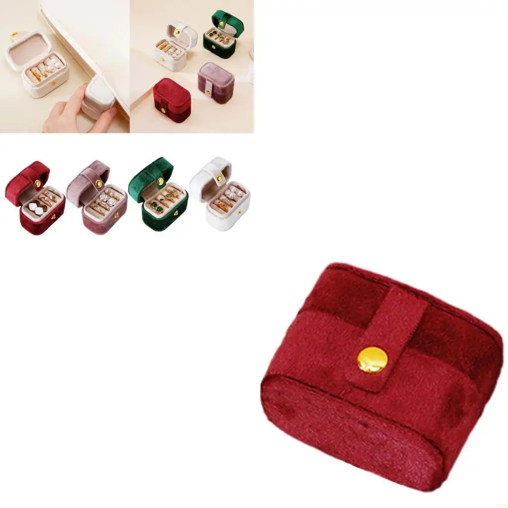 

Muti-functional Jewelry Box Display Case Earring Holder Packaging Case