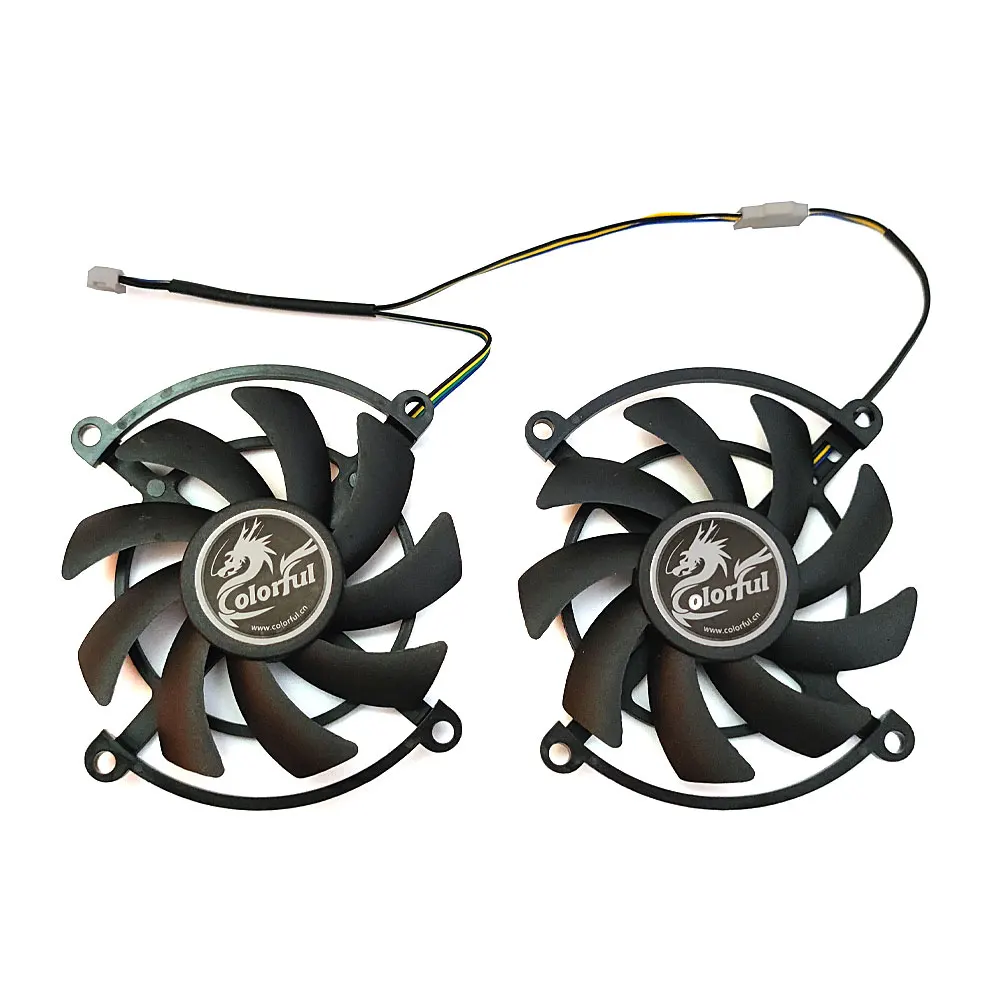 NEW 1LOT 85MM 4PIN iGame GTX 1060 GPU Fan，For Colorful iGame GTX 1060 1070 Graphics card cooling fan