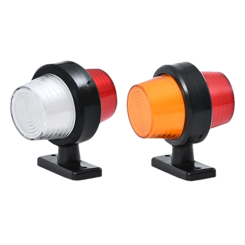 2pcs 12v-36v Truck lights Trailer lamp Tail Light truck Side Marker Indicators caravan rear Light tractor Signal Lights