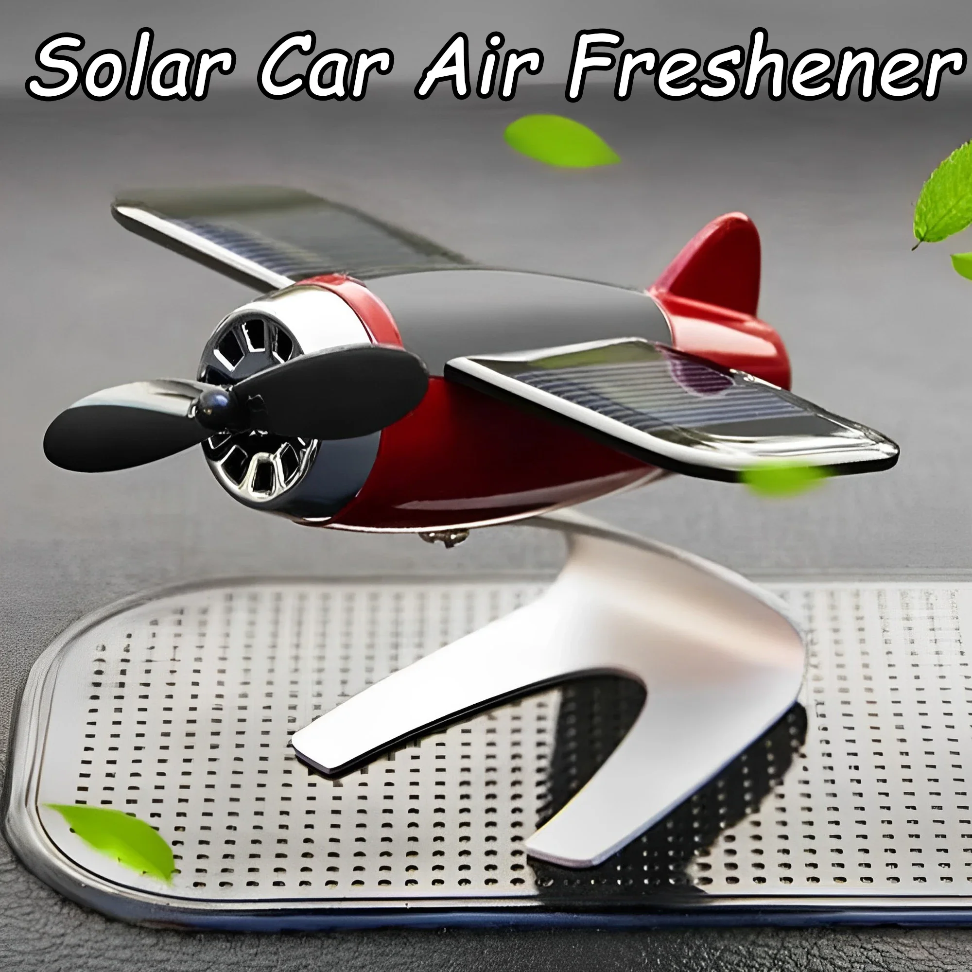 Car Air Freshener Solar Aircraft Perfume Best-selling Car Center Console Decoration Perfume Aroma Diffuser Auto Accessories