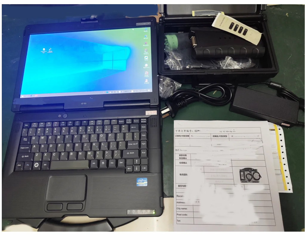 

CF53 lap V5.3 AG CF Electronic Data Link V3 Service JD EDL V3 Advisor Agricultural tractor Equipment Diagnostic Tool