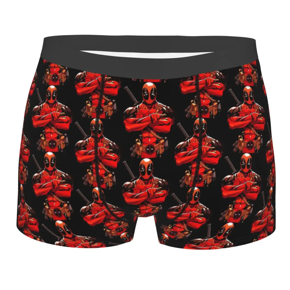 

Custom Deadpool Movie Boxer Shorts For Men 3D Printed Underwear Panties Briefs Soft Underpants