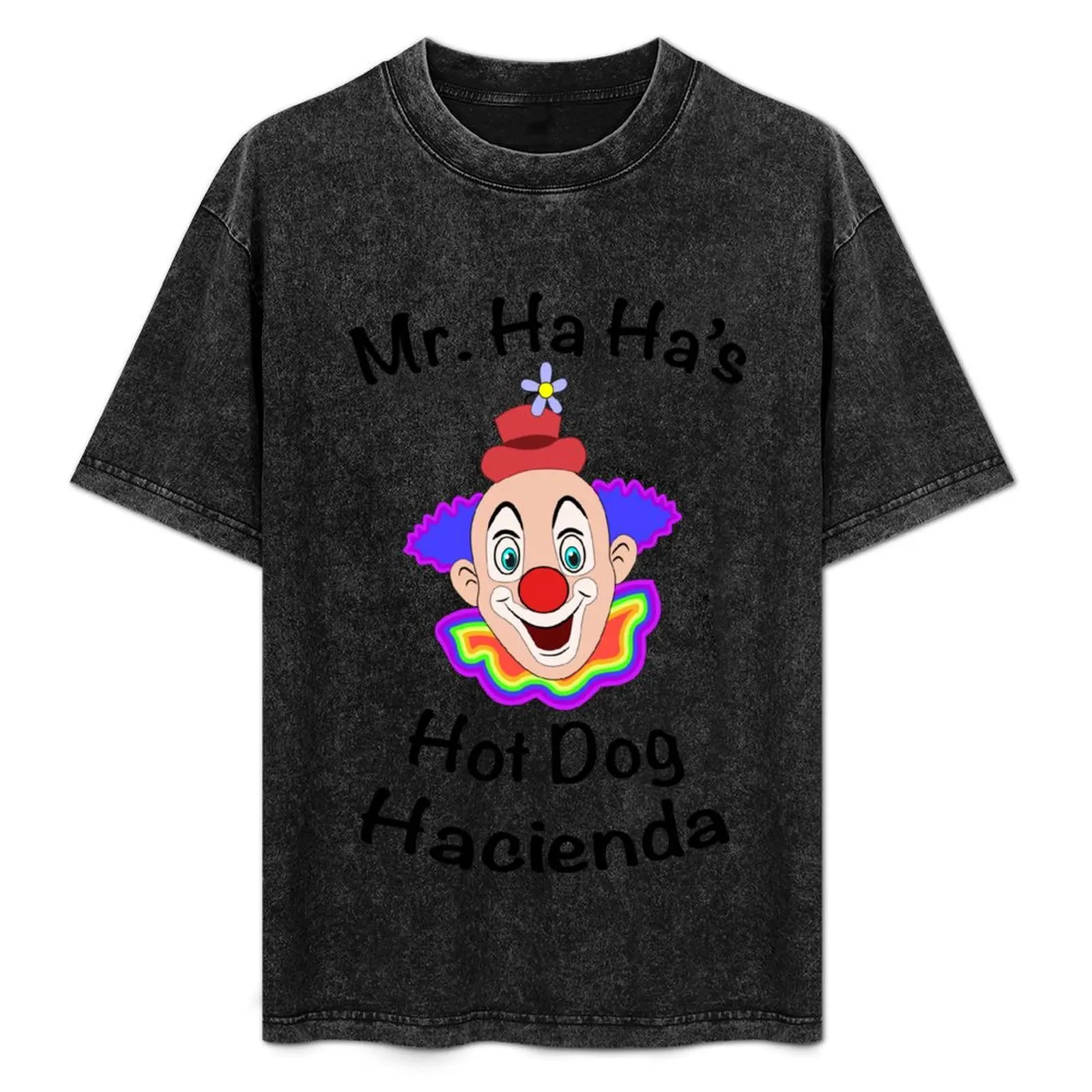 Camiseta Mr. Ha Ha's Hot Dog Hacienda, camiseta lisa de ajuste estándar