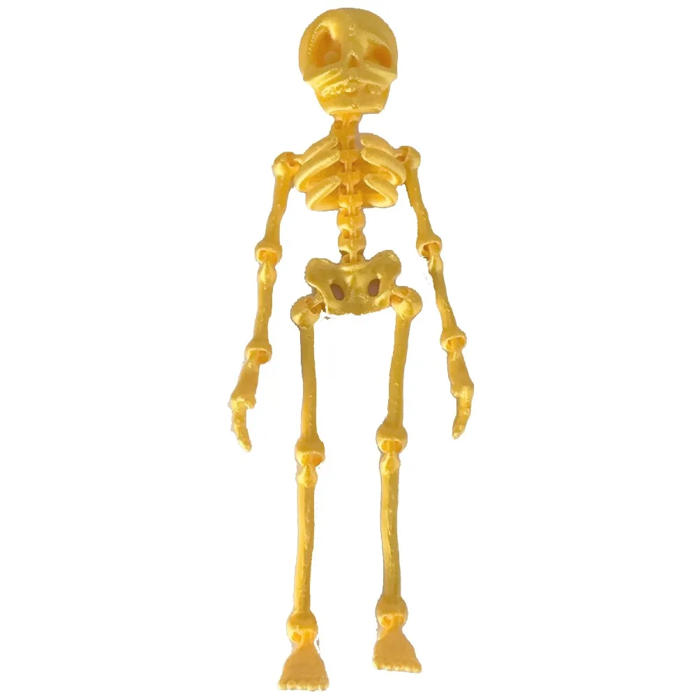 

Movable Skeleton Rack Refrigerator Sticker Exquisite Funny Refrigerator Magnets Personality Decoration Skull Magnetic Sticker