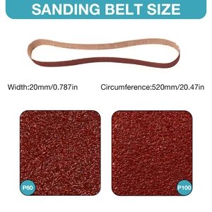 آلة صنفرة صغيرة مطحنة ، ملمع لاسلكي محمول منزلي ، ملحقات صنفرة حزام تعديل طاحونة زاوية متعددة الوظائف M10-M14 ، أدوات طحن ، مناسبة لطاحونة الزاوية الكهربائية أعلى 8 مبيعات لآلة صنفرة السيارات الكهربائية - رقم 7