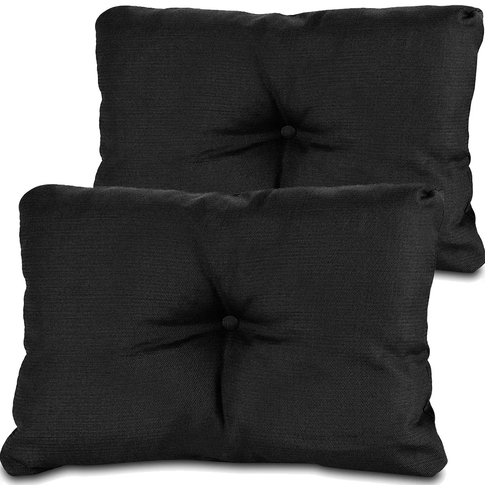 Kit 2 Pieces Cushion with Filling Foam Flakes 45x65cm Bf Pads