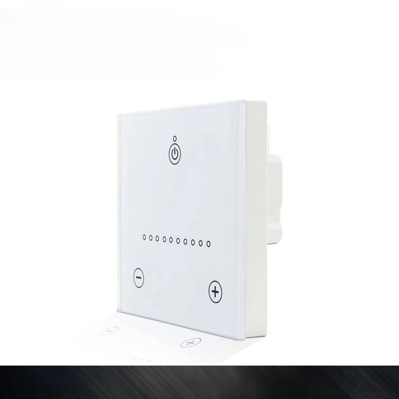 0-10V led dimmer for led light 230v three button wall switch touchpad