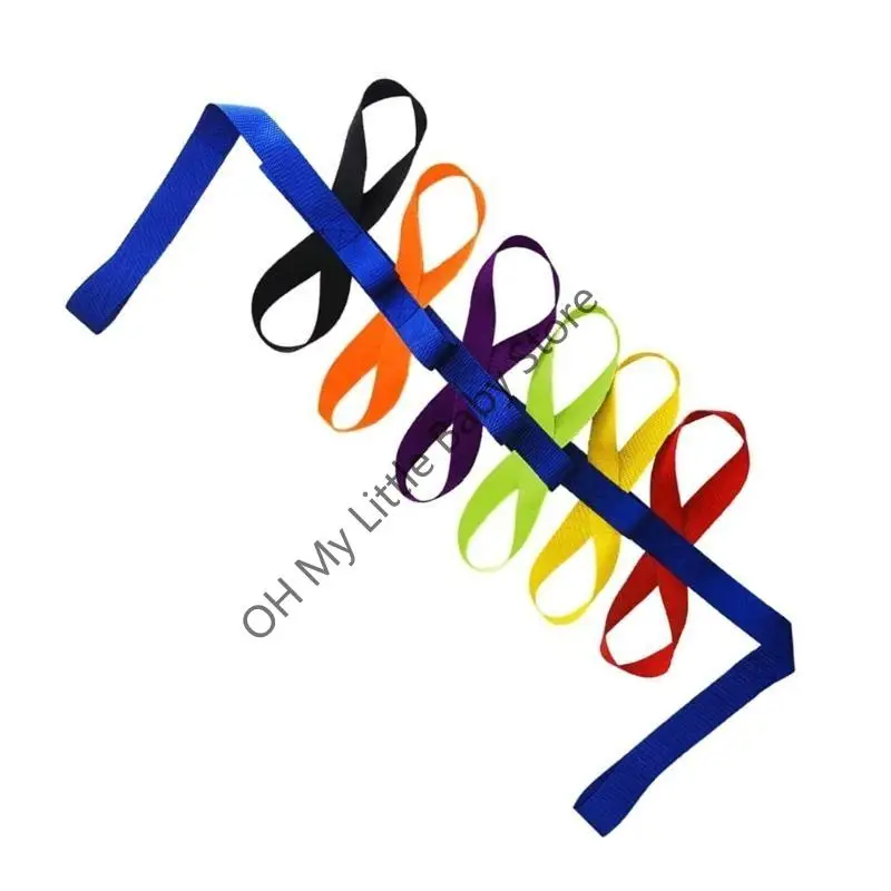 

M76C Walking Line Rope Kids School Supply with Colorful Handle Nylon for Preschool