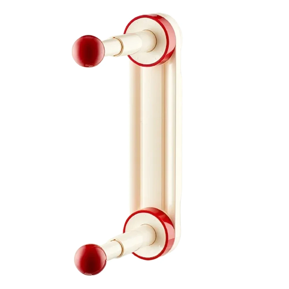 Space Saving Suction Cup Clothes Hanger Rack Adjustable Telescopic No Drill Installation Suitable for Small Spaces