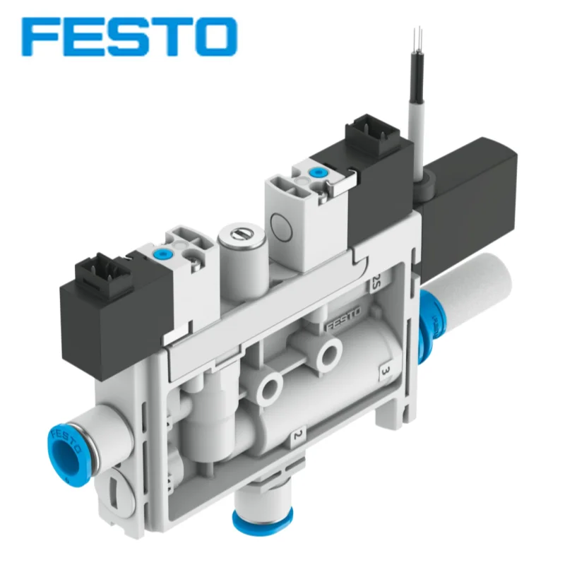 FESTO Vacuum generator 8049054-OVEL-10-H-15-PQ-VQ6-UA-C-A-V1PNLK-H3 Genuine Multiple optional functions and free configuration