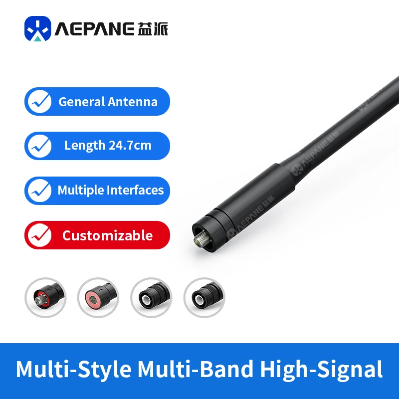 AR-152 Tactical Foldable Antenna 144/430MHz SMA-Female 24.7cm Compatible with Baofeng BF-888S Quansheng TG-UV2 Plus