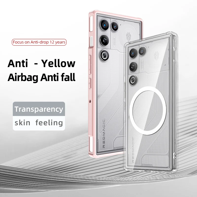 Translucent Shockproof Armor Case For ZTE Nubia RedMagic 11 