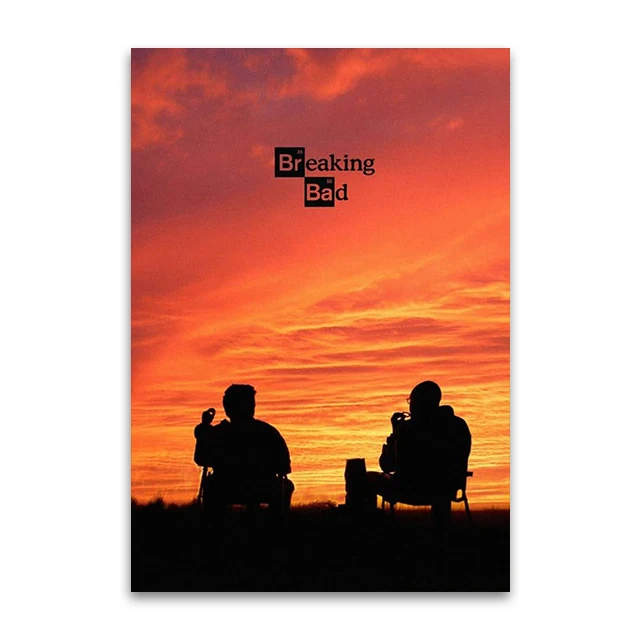 NONE Breaking Bad TV Canvas Wall Art Print Multicolor Unframed 5