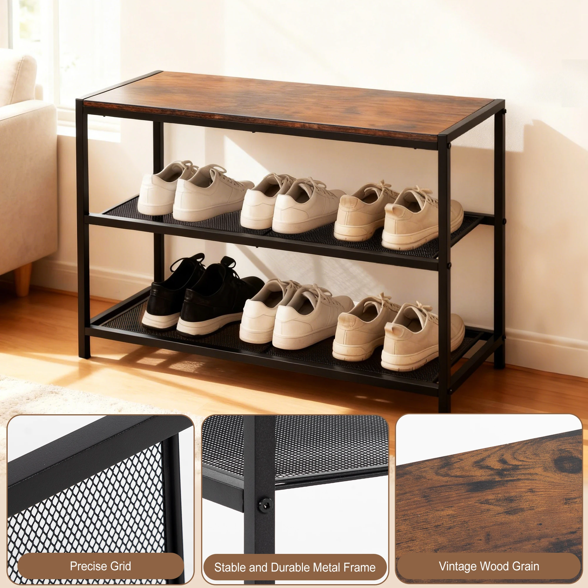 bench seating for shoes