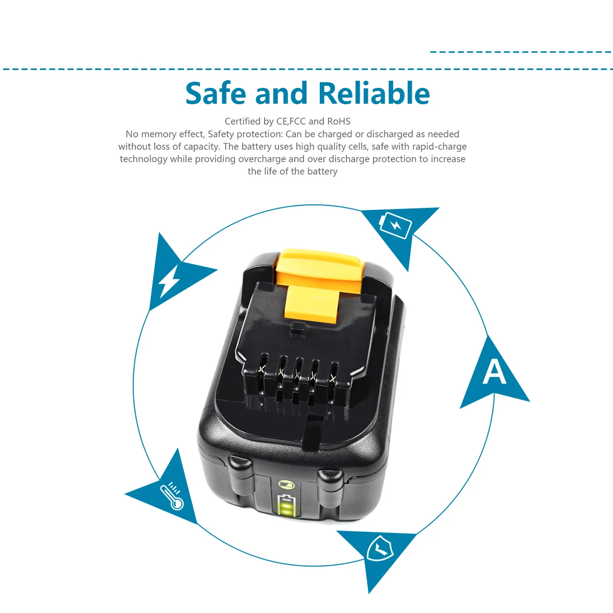 6000mah 12v充電式バッテリーdewalt DCB120 DCB127 DCB121 DCB119 DCR020-GB xr DCF815D2 DCF601D2 DCE088D1Gツールバッテリー