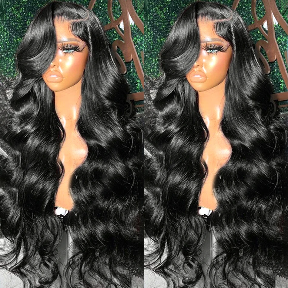 Melodie 250% HD 40 Inches Transparent Body Wave 13x6 Lace Front Human Hair Wigs 5x5 Glueless Ready To Wear 13x4 Lace Frontal Wig