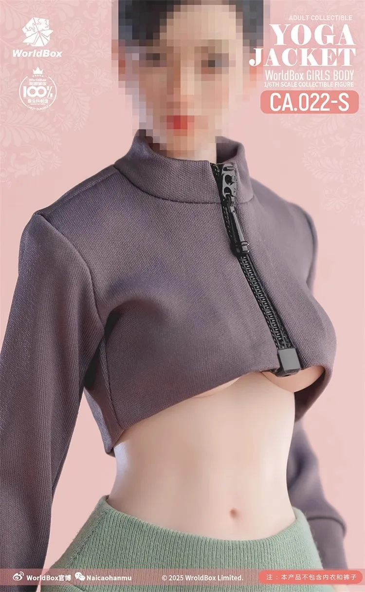 ワールドボックス CA022 1/6 女性兵士ヨガジャケット服モデルおもちゃアクセサリーフィット 12 インチアクションフィギュア在庫あり
