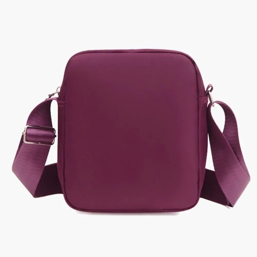 

Простая элегантная нейлоновая сумка через плечо, многослойная, вместительная, для женщин среднего возраста, повседневная, классическая, в клетку, сумка-мессенджер для мам