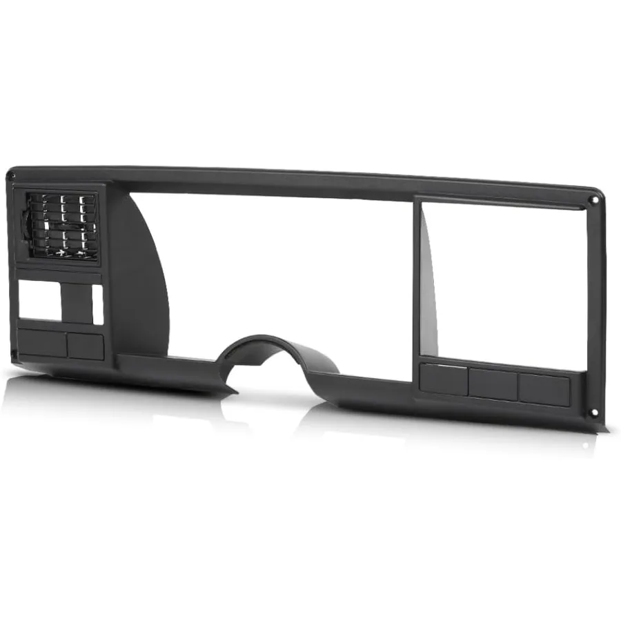 

Черная накладка на панель спидометра для грузовиков Chevrolet Silverado и GMC Sierra с 1988-1992 годов, совместимая с Classic Picku