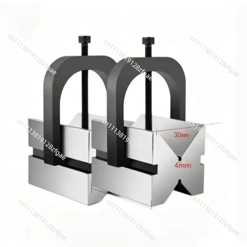 1pc New V30 V33 High Precision V Block Clamp set Machinist Blocks Precision Matched Multi-use Gauge 45x40x36mm Measureing Tool