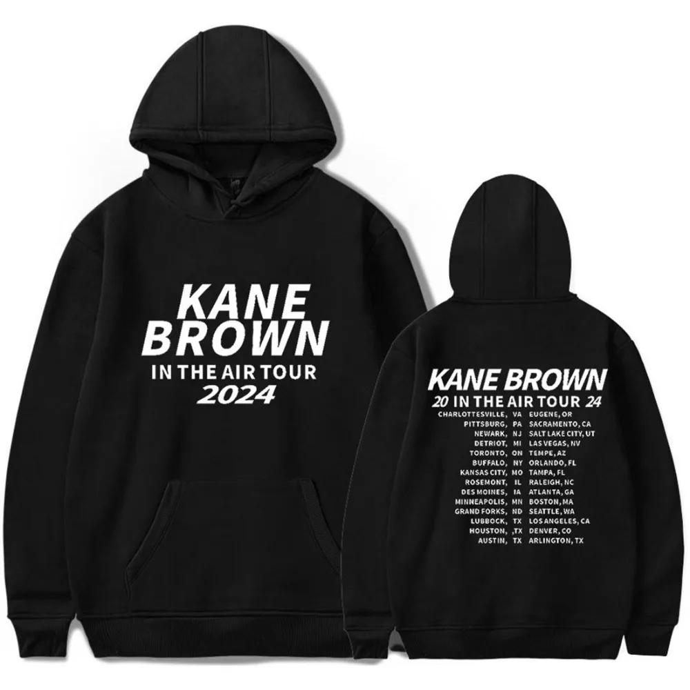 

Kane Brown In The Air Tour 2024 Merch Hoodies Unisex Hooded Sweatshirt Casual Clothing