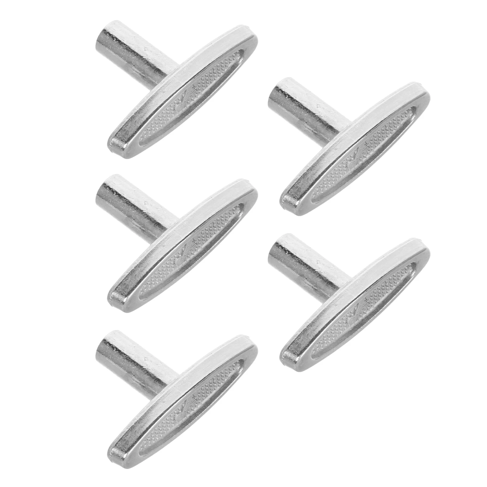 

5 PCS Clockwork Key Winding Keys for Windup Jewelry Replacement Accessories Silver Iron