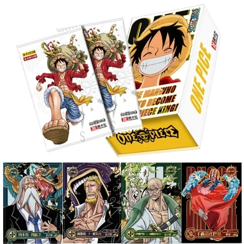 

New One Piece Trading Card Luffy Zoro Nami MR CR Rare Anime Character Collection Card Table Game Kids Toys Boys Christmas Gift